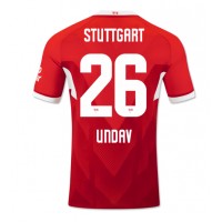 Camiseta Stuttgart Deniz Undav #26 Segunda Equipación Replica 2024-25 mangas cortas